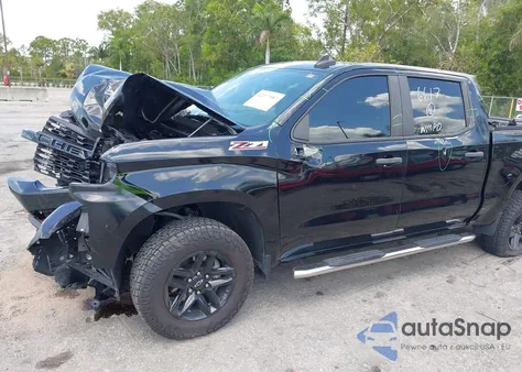2019 Chevrolet Silverado 1500 Custom Trail Boss из США, поврежденный, VIN 1GCPYCEF0KZ386617